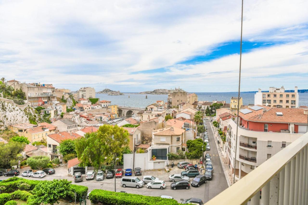 Vallon Des Auffes - Vue Imprenable Sur La Mer Marseille Kültér fotó